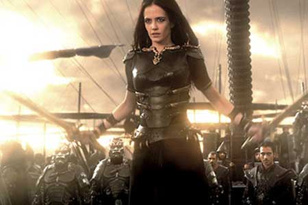 Eva Green in 300: RISE OF AN EMPIRE 